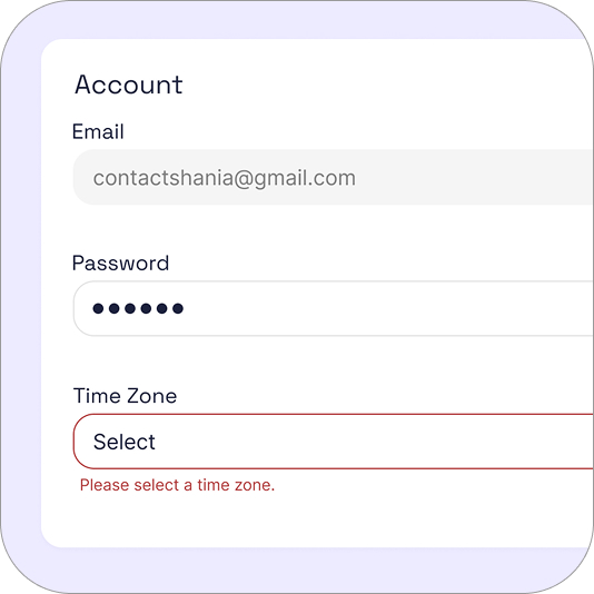 Inline Error State